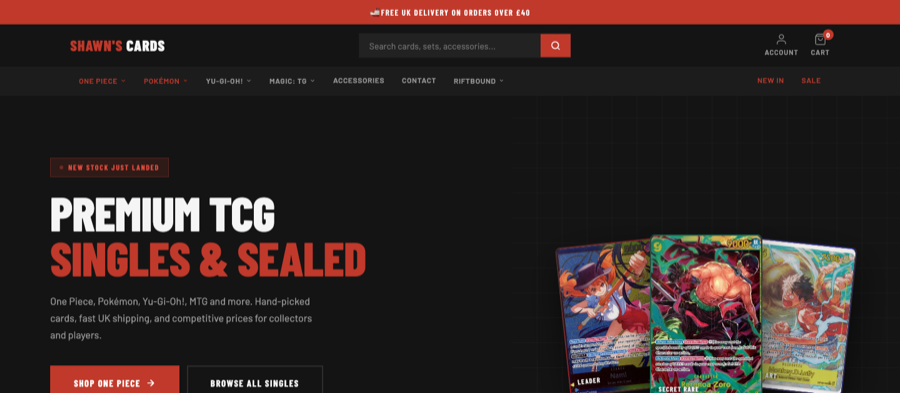 Custom Shopify Theme live site preview